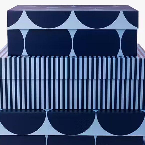 🆕️ Kate Spade 3 Pc Nesting Box Set - Picture 7 of 10